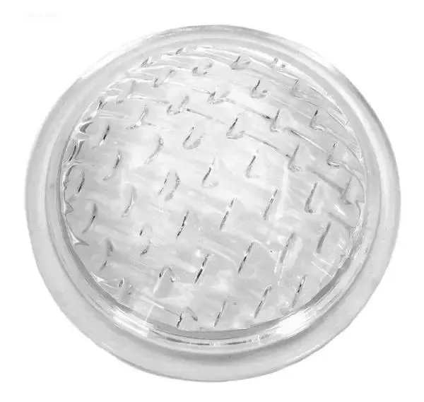 Lens, clear, 4″ diameter, tempered