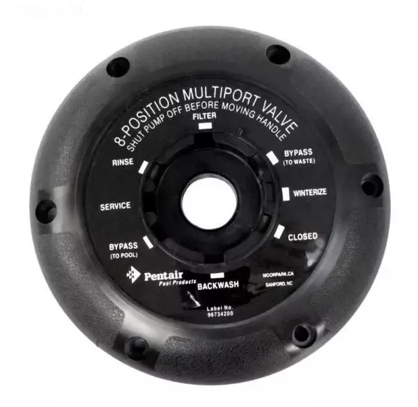 Lid assy., 8-pos., w/label