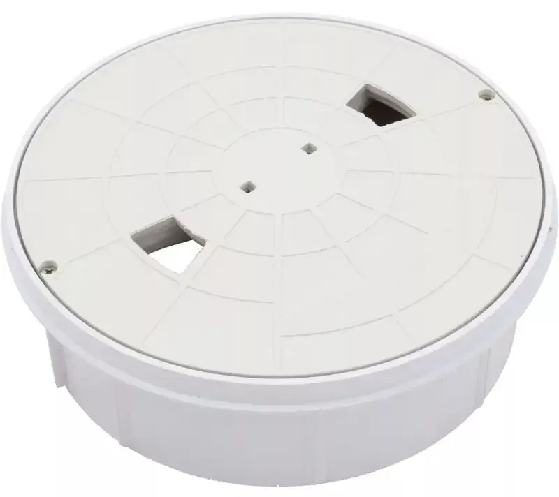 Lid/collar set, white