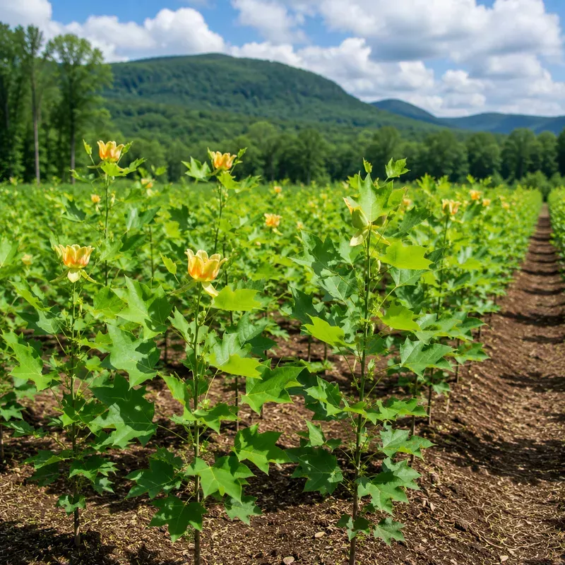 Liriodendron Tulipifera - Tulip Poplar Seedlings