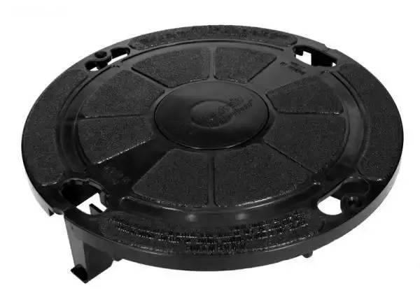 Lock down lid, black