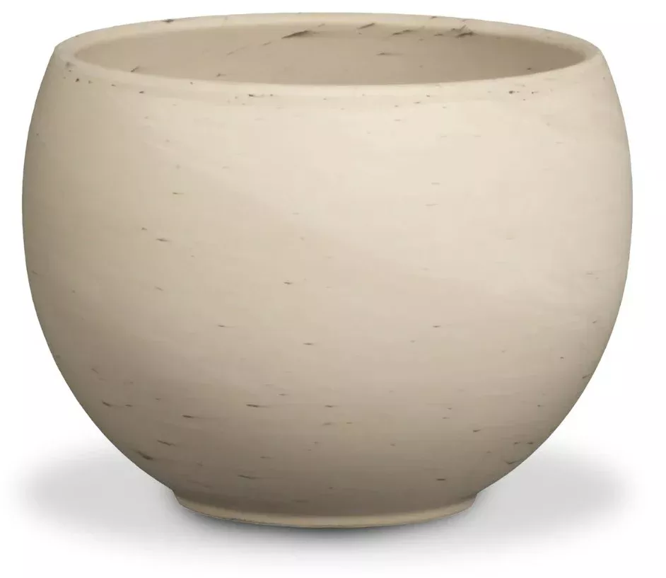 Luna Sphere Marbled Clay Pots