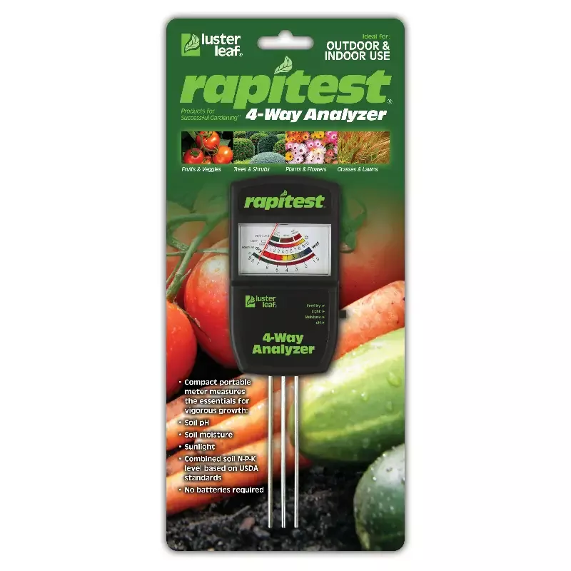 Luster Leaf Rapitest Electronic 4-Way Analyzer
