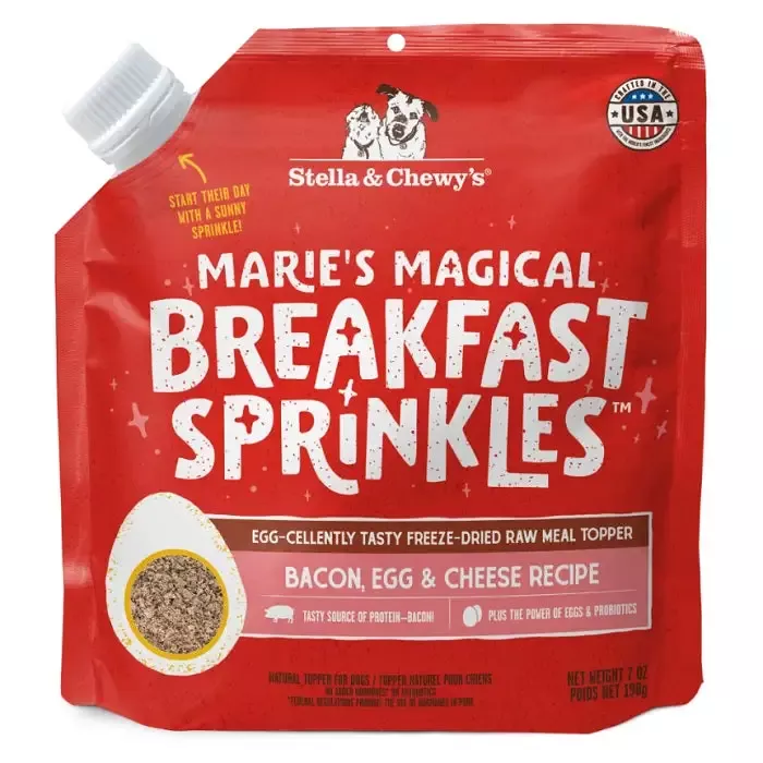 Marie’s Magical Breakfast Sprinkles – Bacon, Egg & Cheese, 7 oz