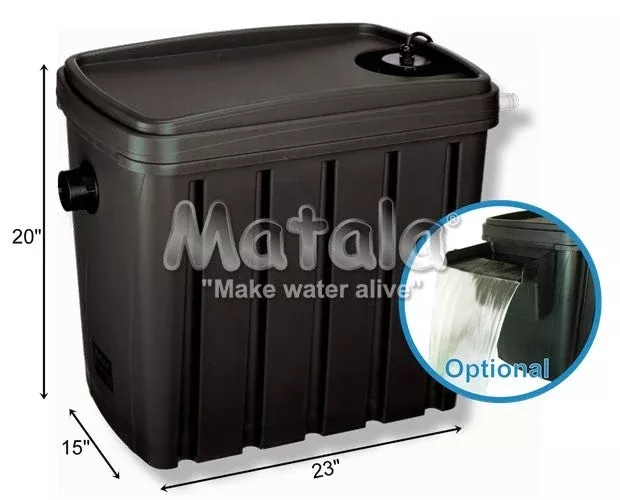 Matala BioStepsII Filter w/16w UV