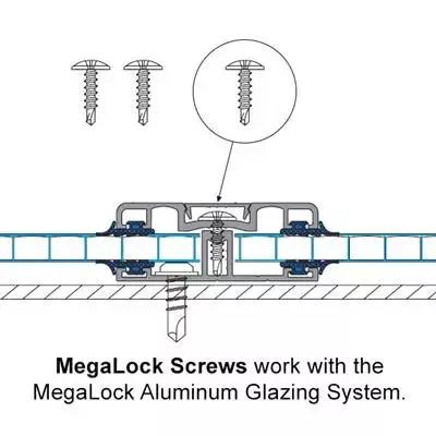 Mega Lock Screws – Pack of 100