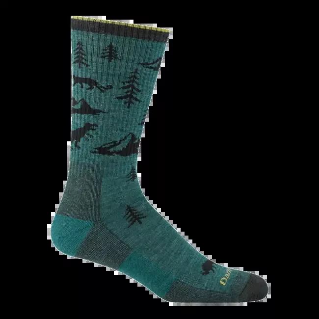 Men’s ABC Boot Midweight Hiking Socks – Teal