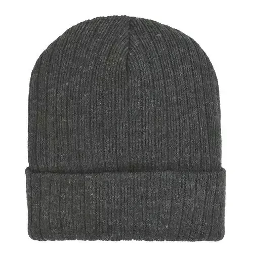 Men’s Lined Rib Knit Hat, Assorted Colors