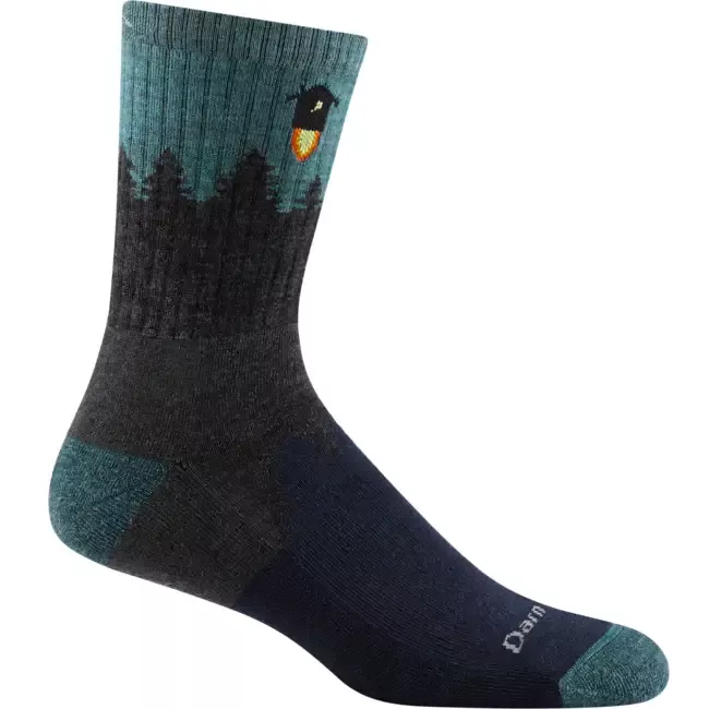 Men’s Number 2 Micro Crew Midweight Hiking Socks, Gray