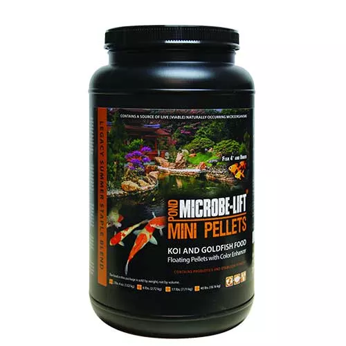 Microbe-Lift Mini Pellets 2lb. 4oz. bottle