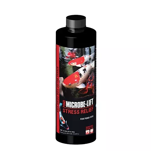 Microbe-Lift Stress Relief Water Conditioner for Fish 16oz.