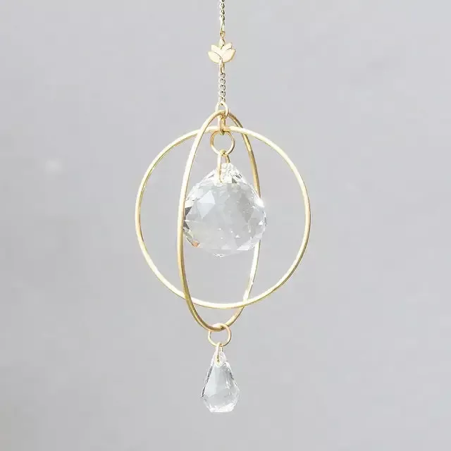 Mini Suncatcher – Lotus/Strength