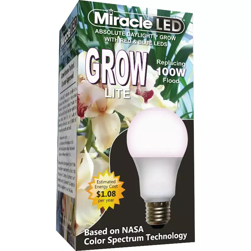 Miracle LED Absolute Daylight Red/Blue Spectrum Grow Lite Bulb
