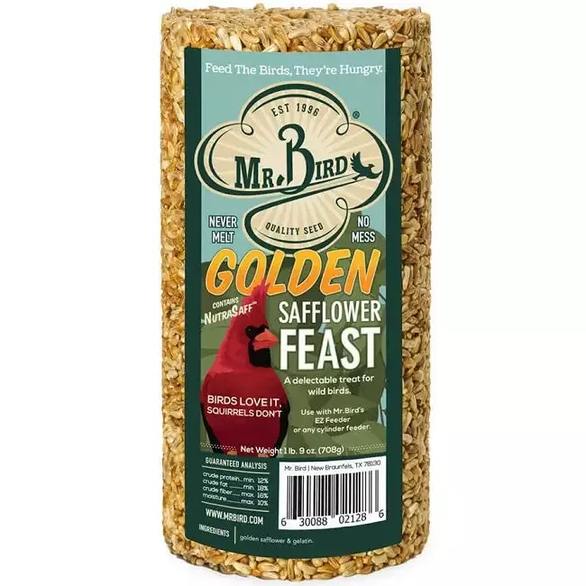 Mr. Bird Golden Safflower Seed Cylinder