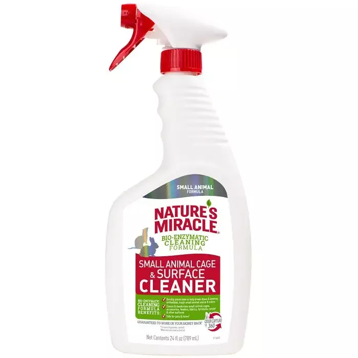Nature’s Miracle Small Animal Cage and Surface Cleaner 24 oz