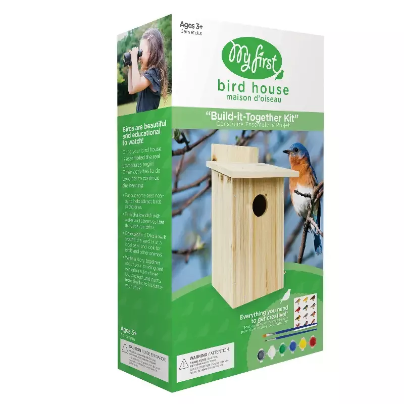 Nature’s Way My First Bird House w/ Viewing Window