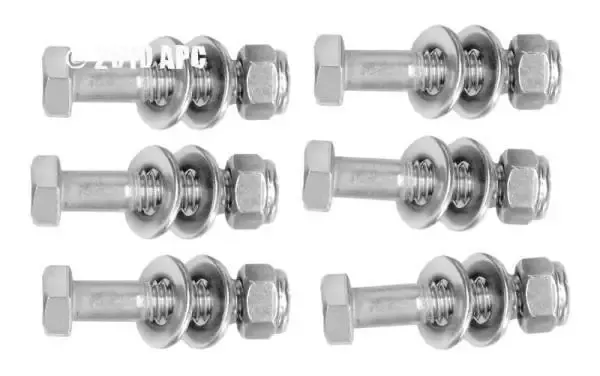 Nut, Bolt and Washer Kit, 6/pk