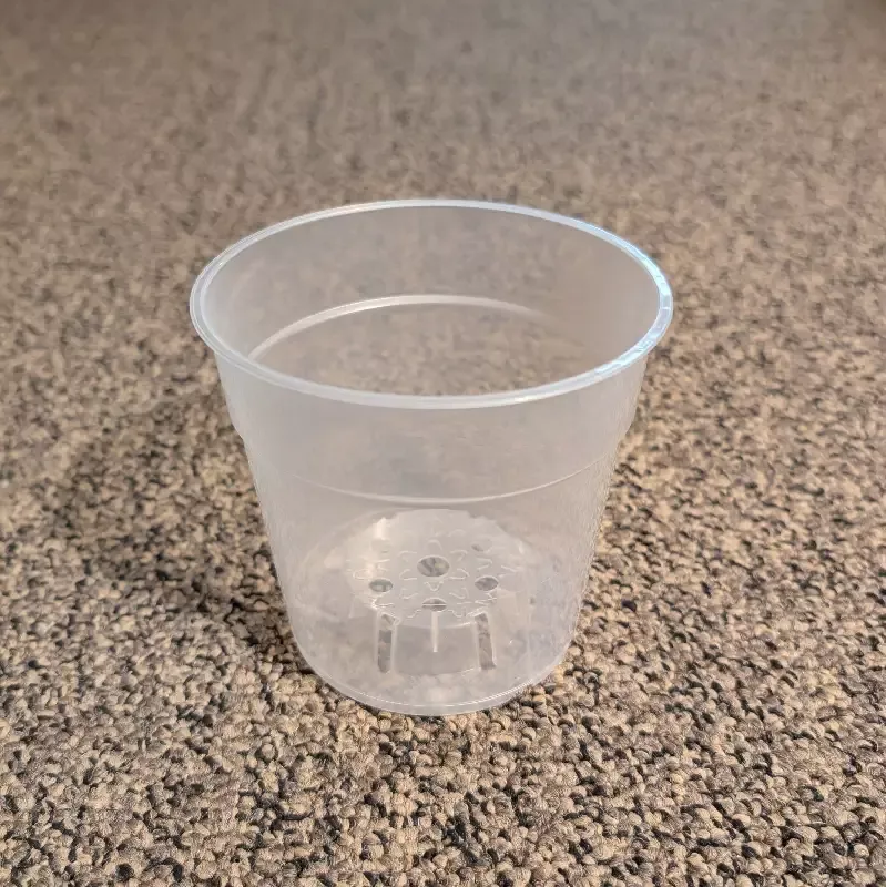 Pöppelmann TEKU™ MCO Translucent Orchid Pot