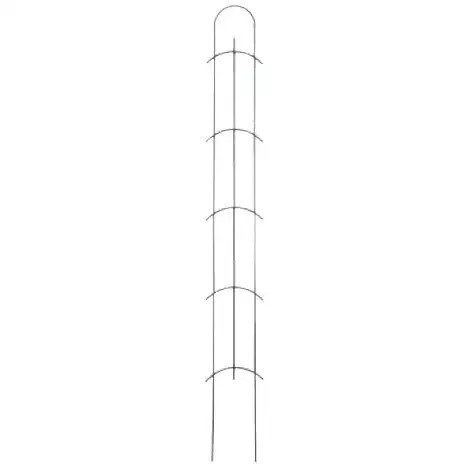 Panacea 60″ Green Metal Narrow Arch Trellis 89218
