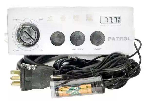 PATROL 3 BTN,SOLID STATE, 120V