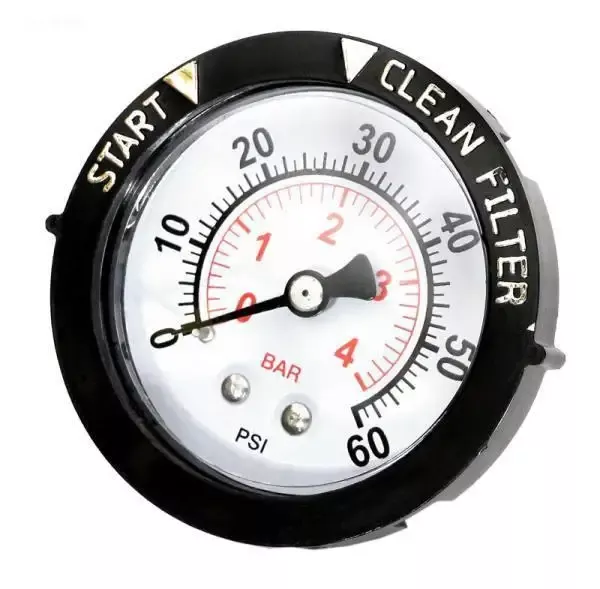 Pentair Back Mount Pressure Gauge – PG3024B 60 PSI