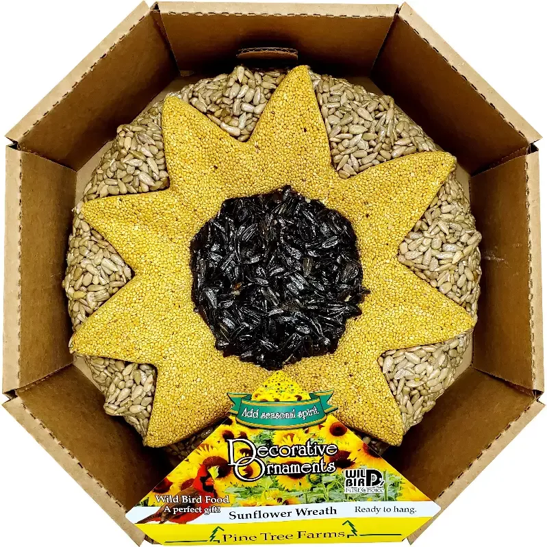 Pine Tree Farms™ Sunflower Shaped Seed Wreath