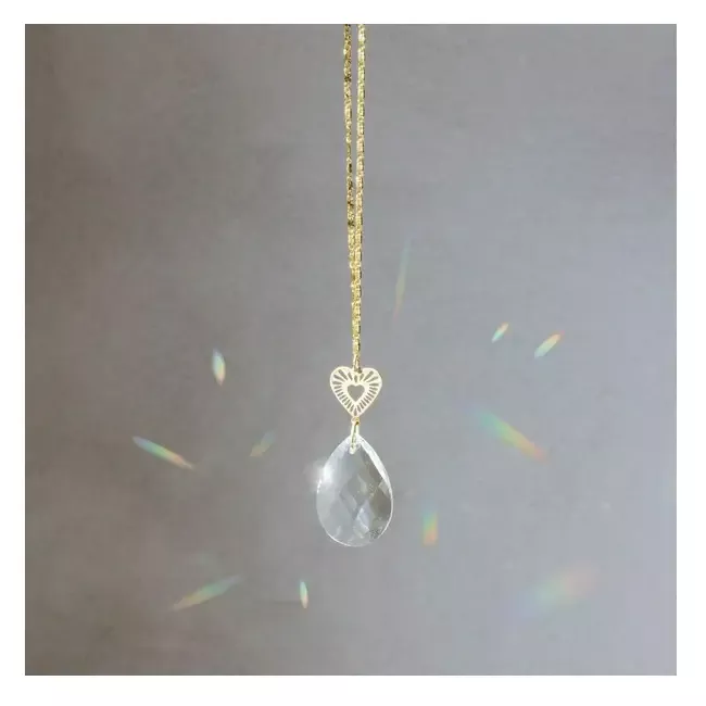 Pocket Suncatcher – Radiating Heart