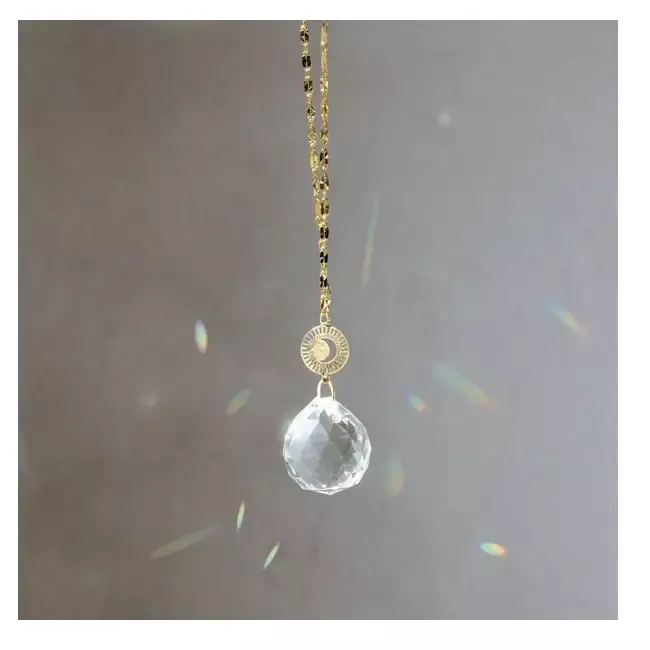 Pocket Suncatcher – Radiating Moon