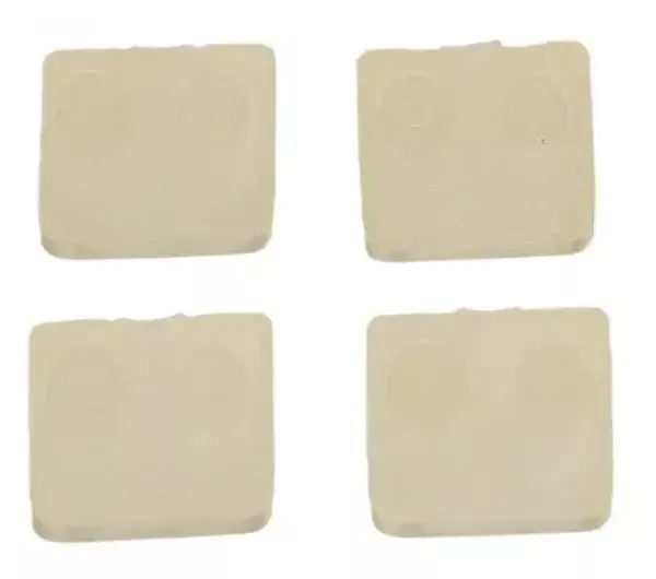 Pod shoes, concrete, 4/pk