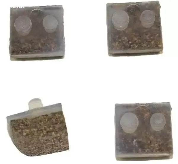 Pod shoes, cork, 4/pk