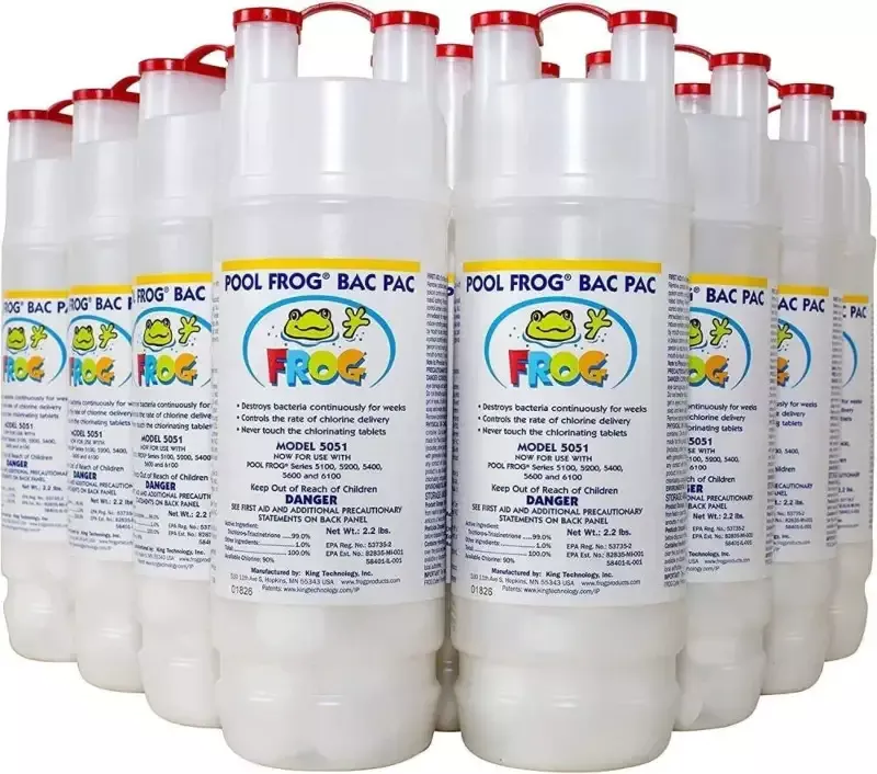 Pool Frog Chlorine Bac Pac – 12 Pack