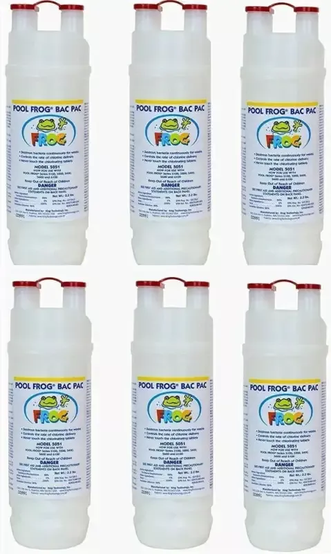Pool Frog Chlorine Bac Pac – 6 Pack