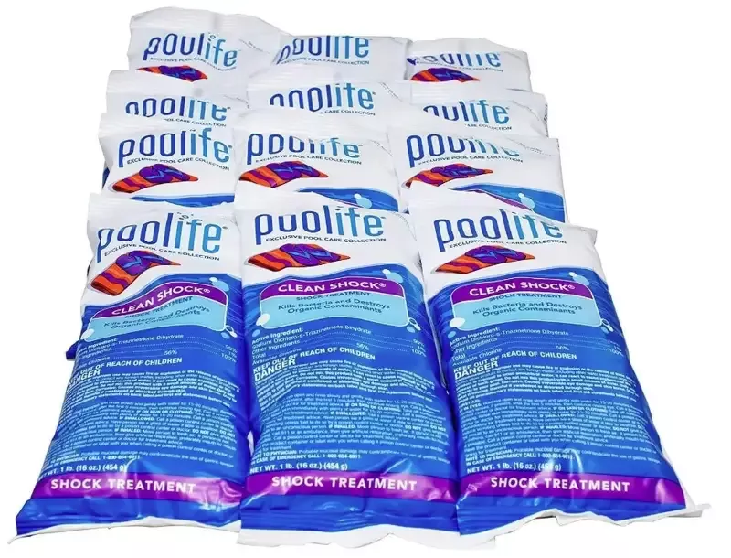 Poolife Clean Shock 1 lb – 12 Pack