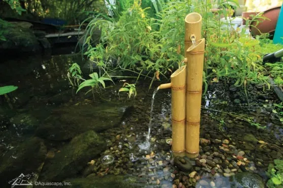 Pouring 3-Tier Bamboo Fountain