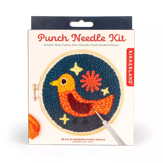 Punch Needle Craft Kit, Bird