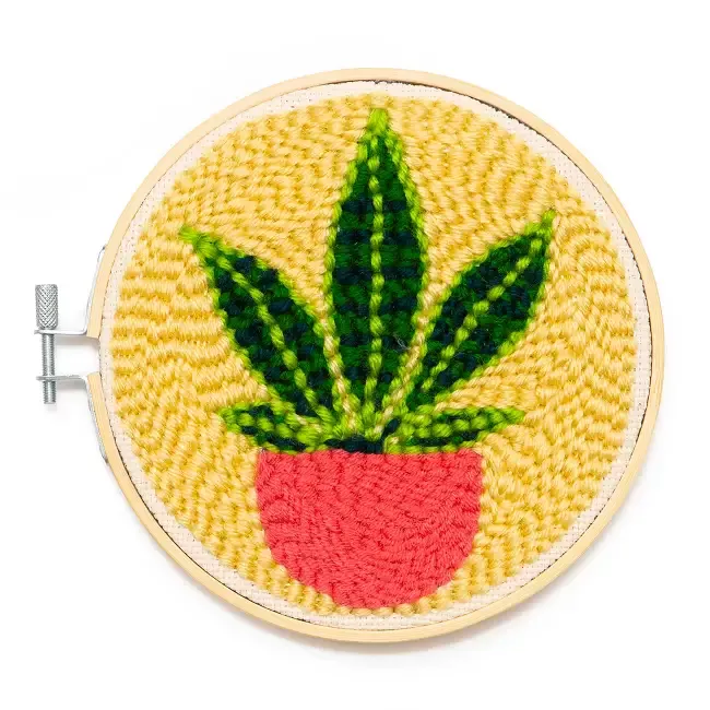Punch Needle Craft Kit, Plant