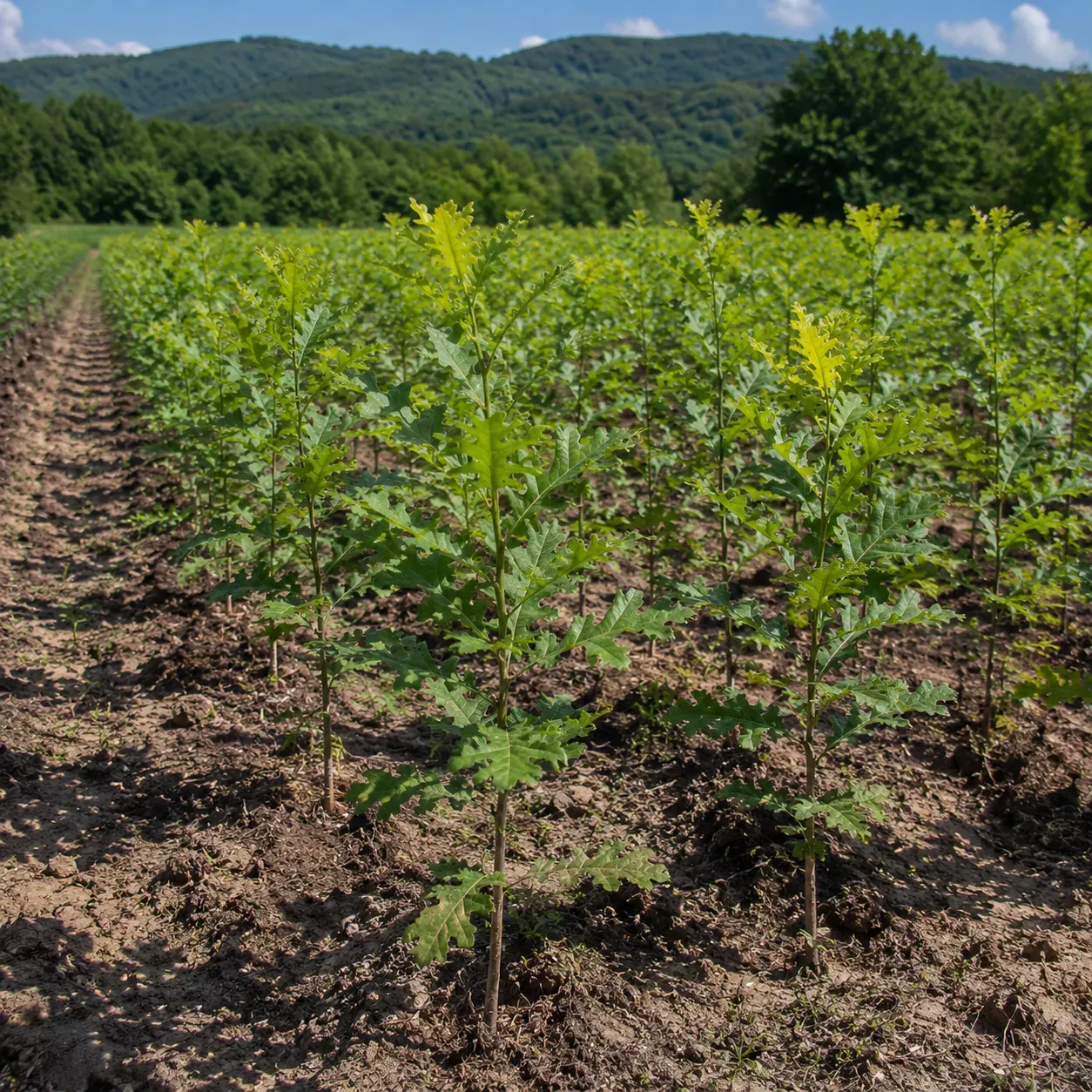 Quercus Lyrata- Laurel Oak Seedlings