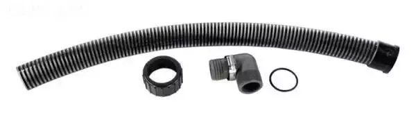 Quick connect hose assy, 22″ filter