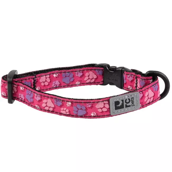RC Pets Breakaway Kitty Collar – Tracks, Pink