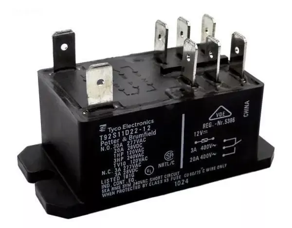 Relay Dpdt 30A 12Vdc Coil