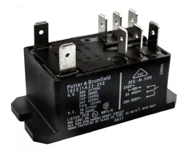 Relay Dpdt 30A 240Vac Coil