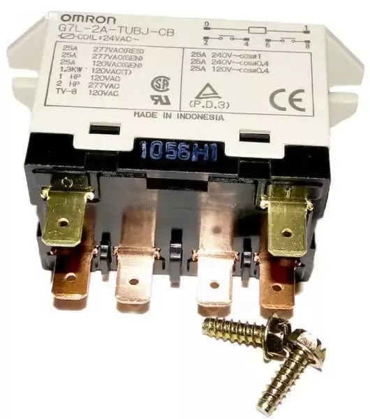 Relay DPST 24 VAC