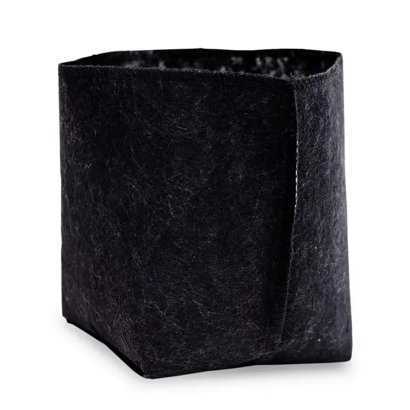 Root Pouch Thin Black Fabric Pot – 50 Pack