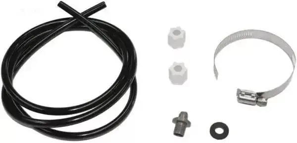 Saddle Fitting, Nut, Gasket, Saddle Clamp, 4′ Tubing
