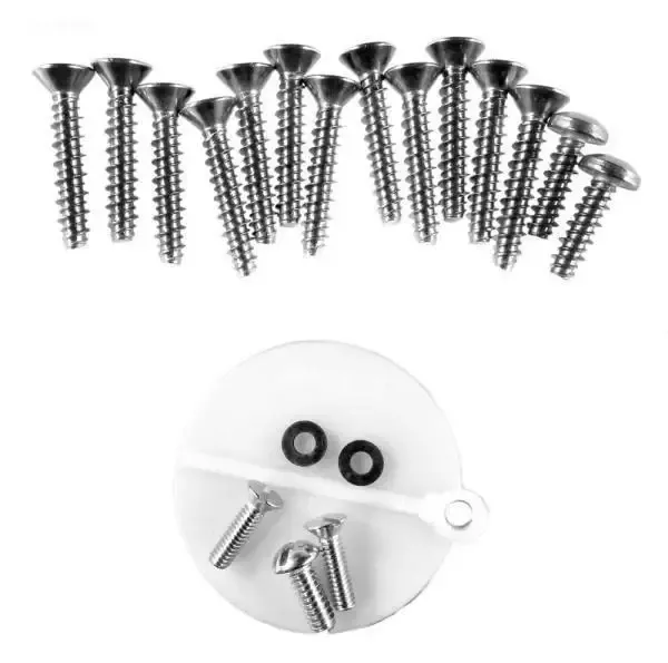 Screw kit, 12 hole pattern, extra long