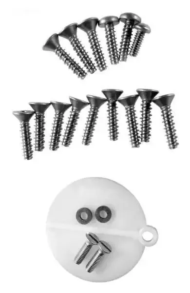 Screw kit, 12 hole pattern