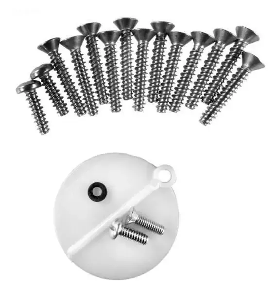Screw kit, American 10 hole pattern, extra long