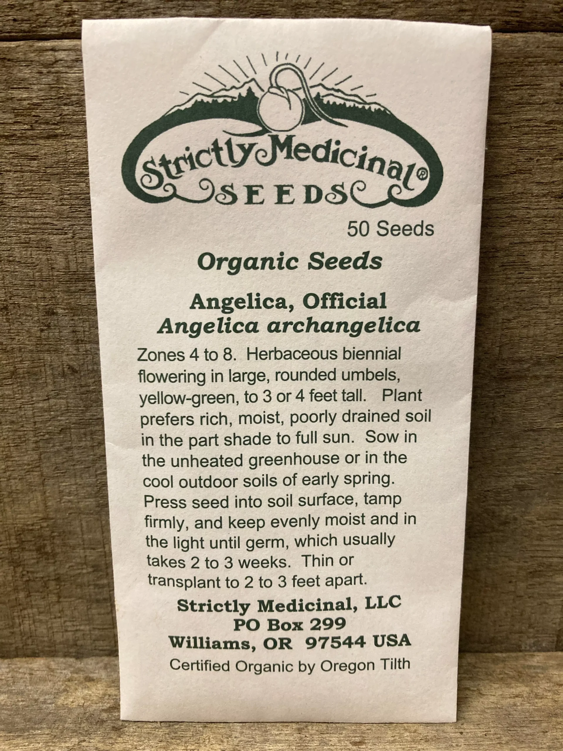 Seeds Angelica, Official