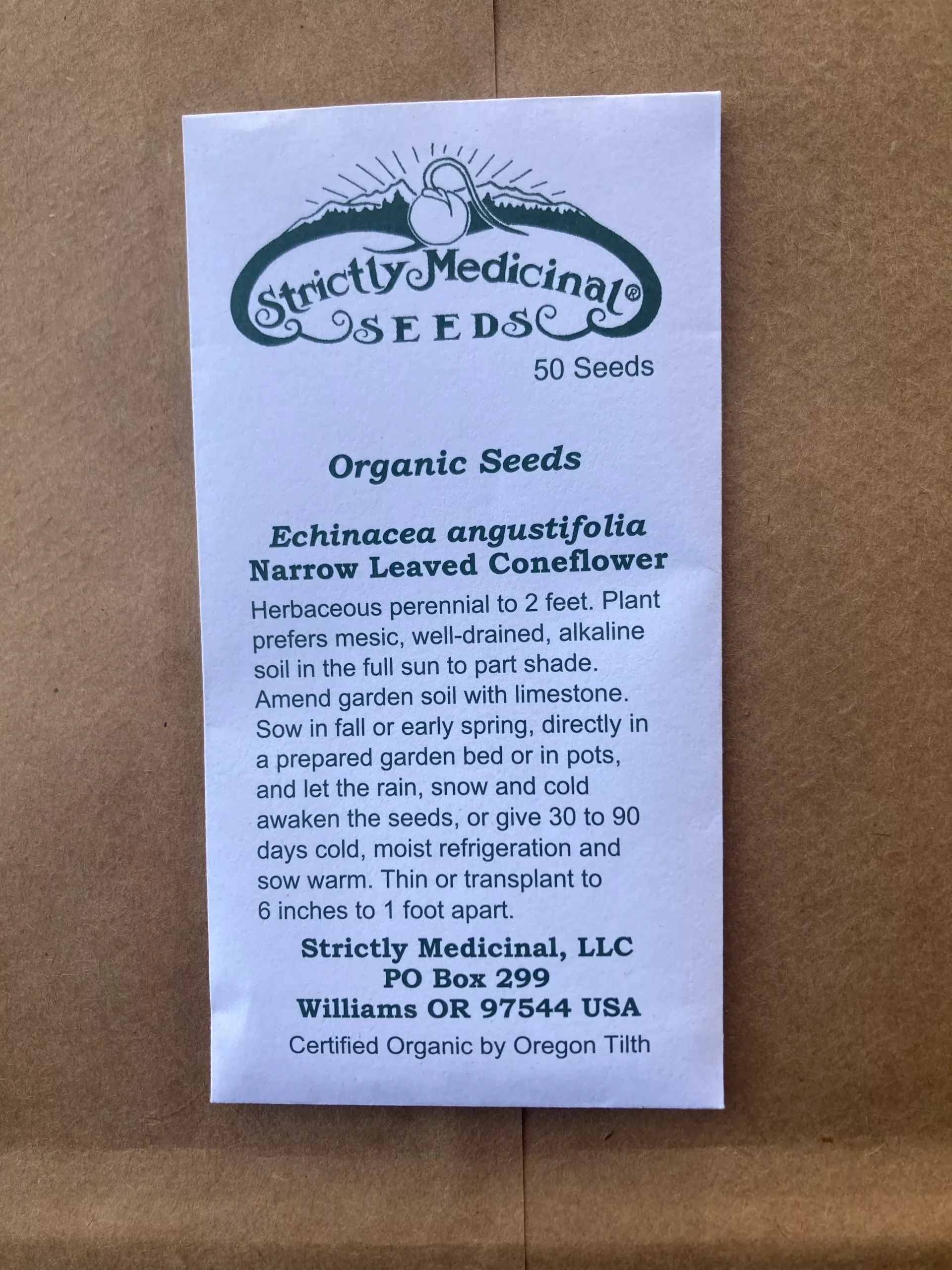 Seeds Echinacea Angustifolia