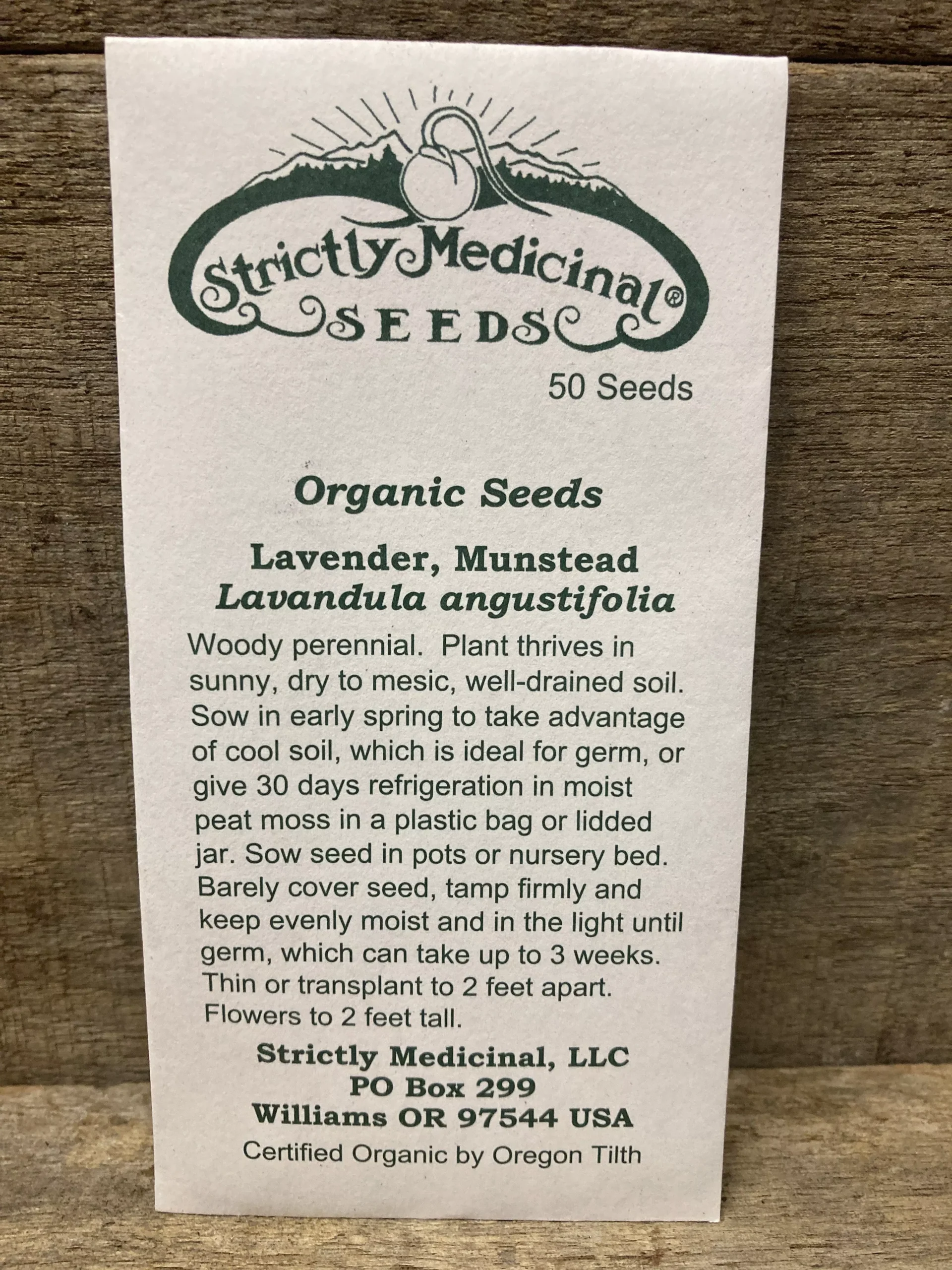 Seeds Lavendar, Munstead